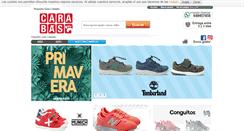 Desktop Screenshot of calzadoscarabas.com